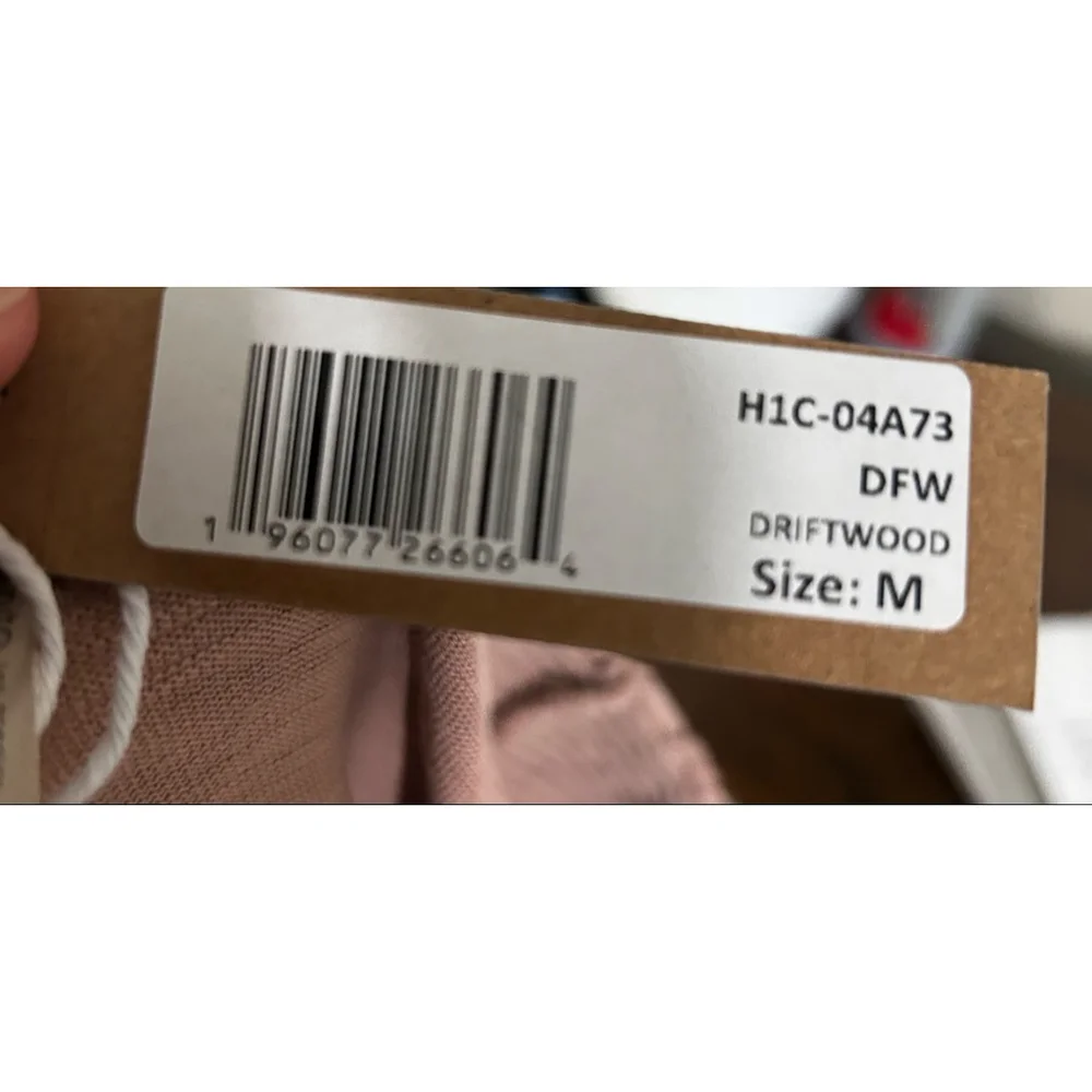 NWT Hello Nite Smocked Waist Lounge Pants | Driftwood | Size M | 100% Cotton